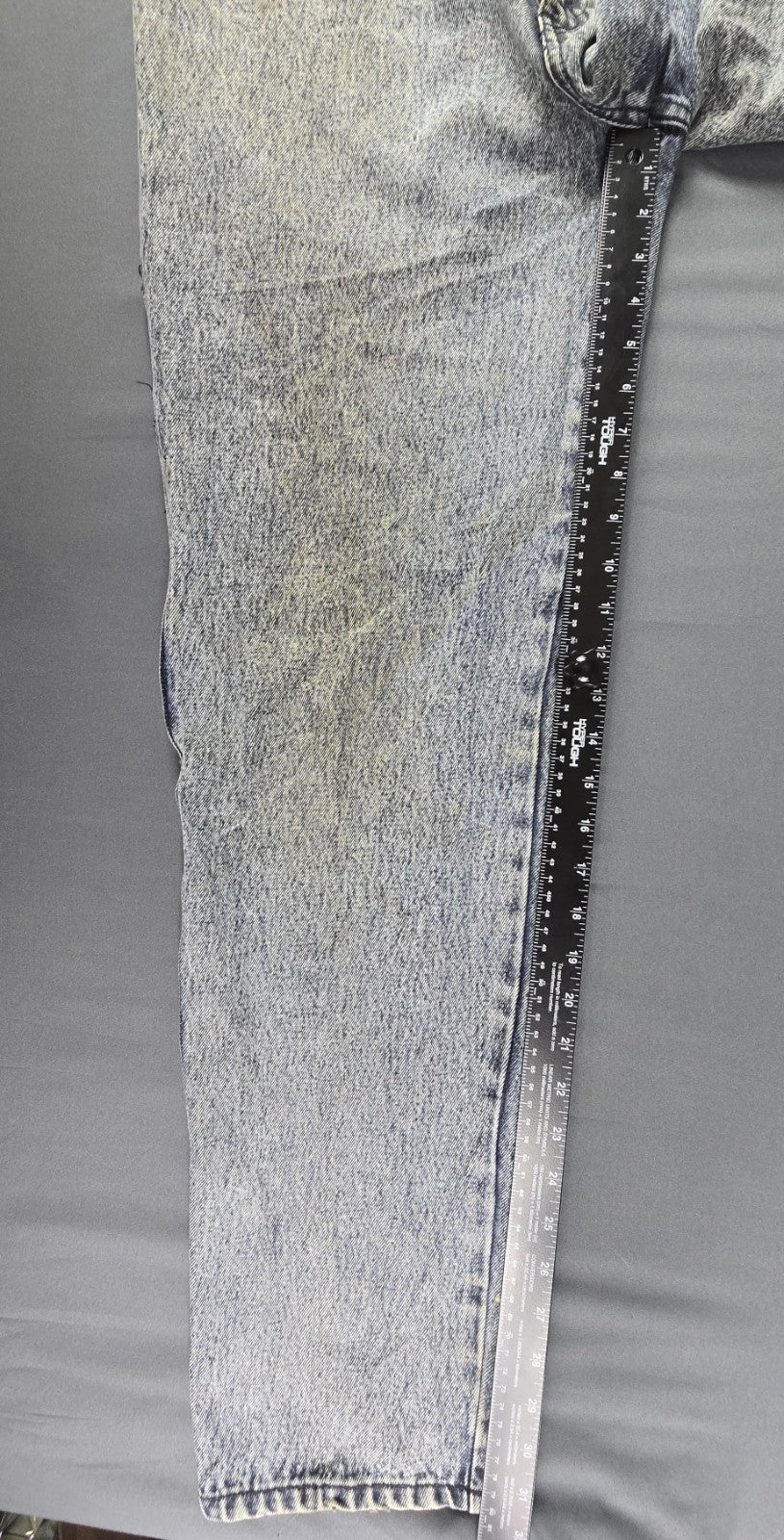 Paco Premium Jeans Mens 34x32 Blue Denim Light Wash Relaxed Straight Fit Leg