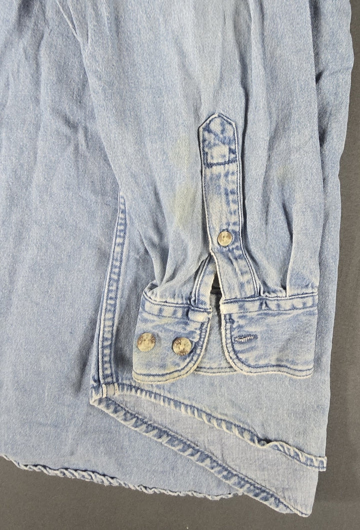 Wrangler Hero City Coach Denim Shirt Men&