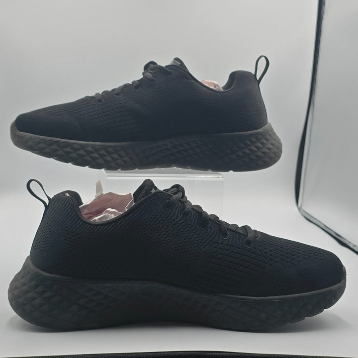 Skechers Lite Foam 16898-BBk Mens 8.5 US Trainers Shoes Black Textile Sneaker