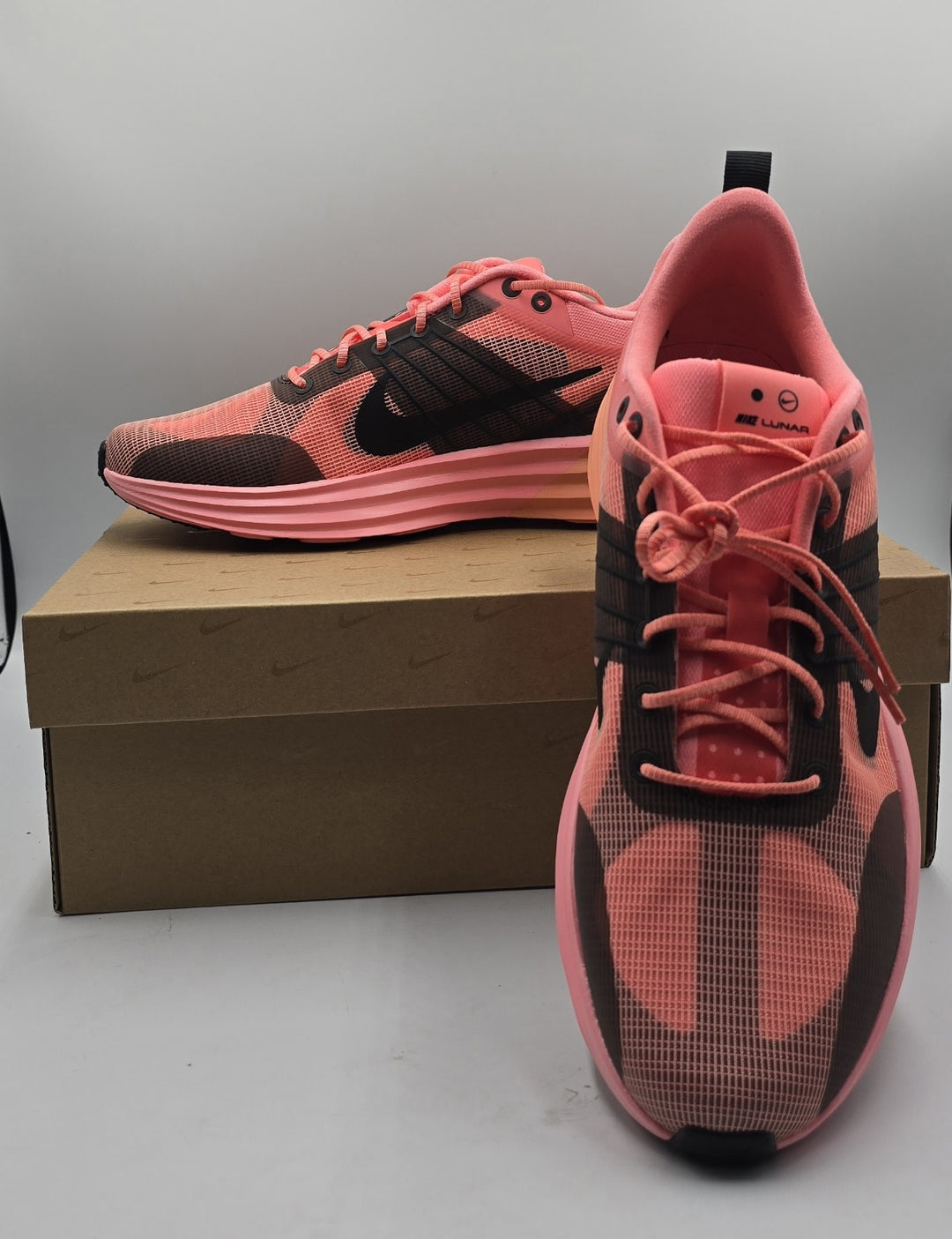 Nike Lunar Roam Premium Mens 12 Pink Gaze Black Crimson Bliss HF4314 699
