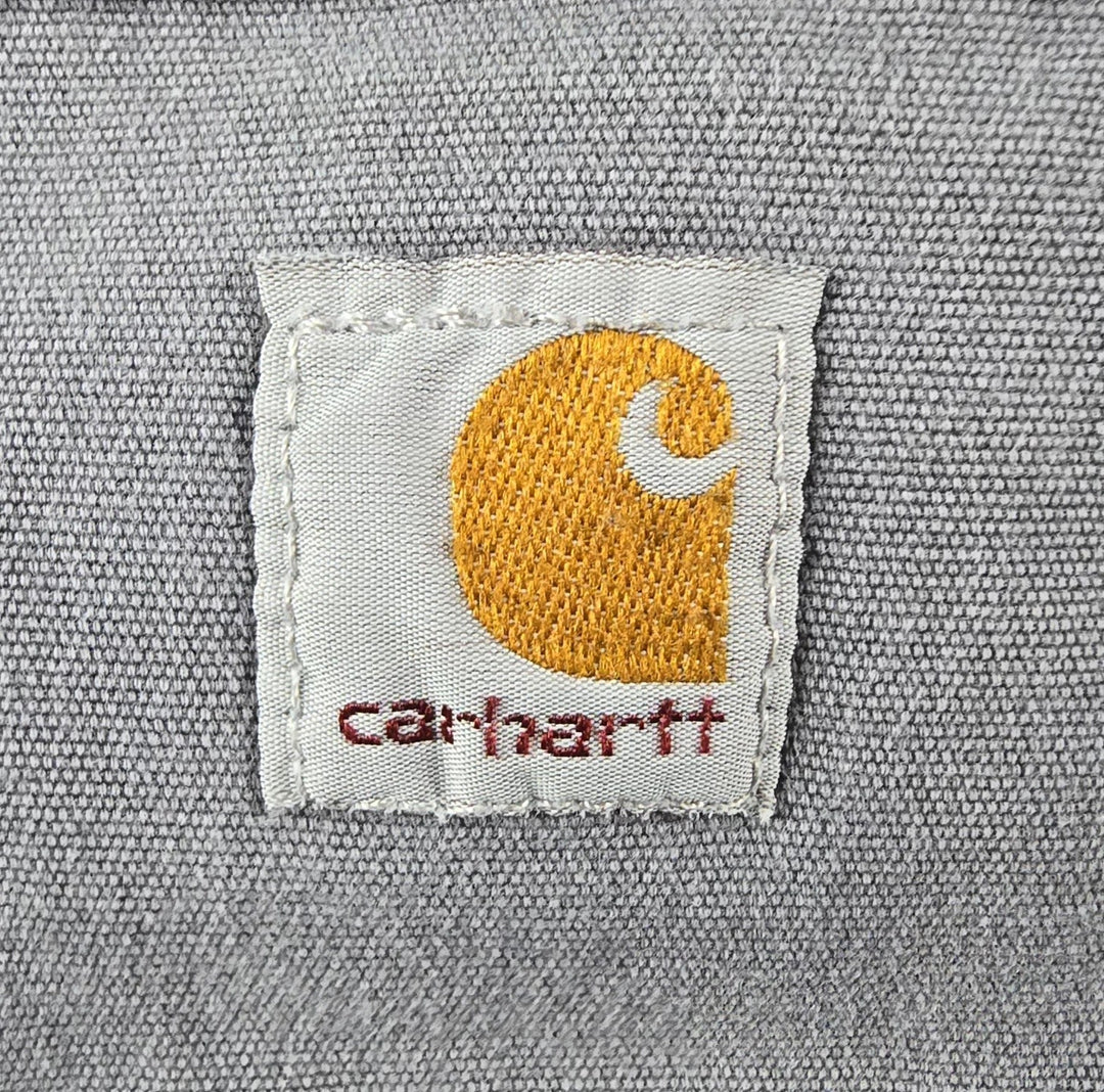 Carhartt Pants Mens 42x32 Grey Relaxed Fit Straight Leg Carpenter Workwear