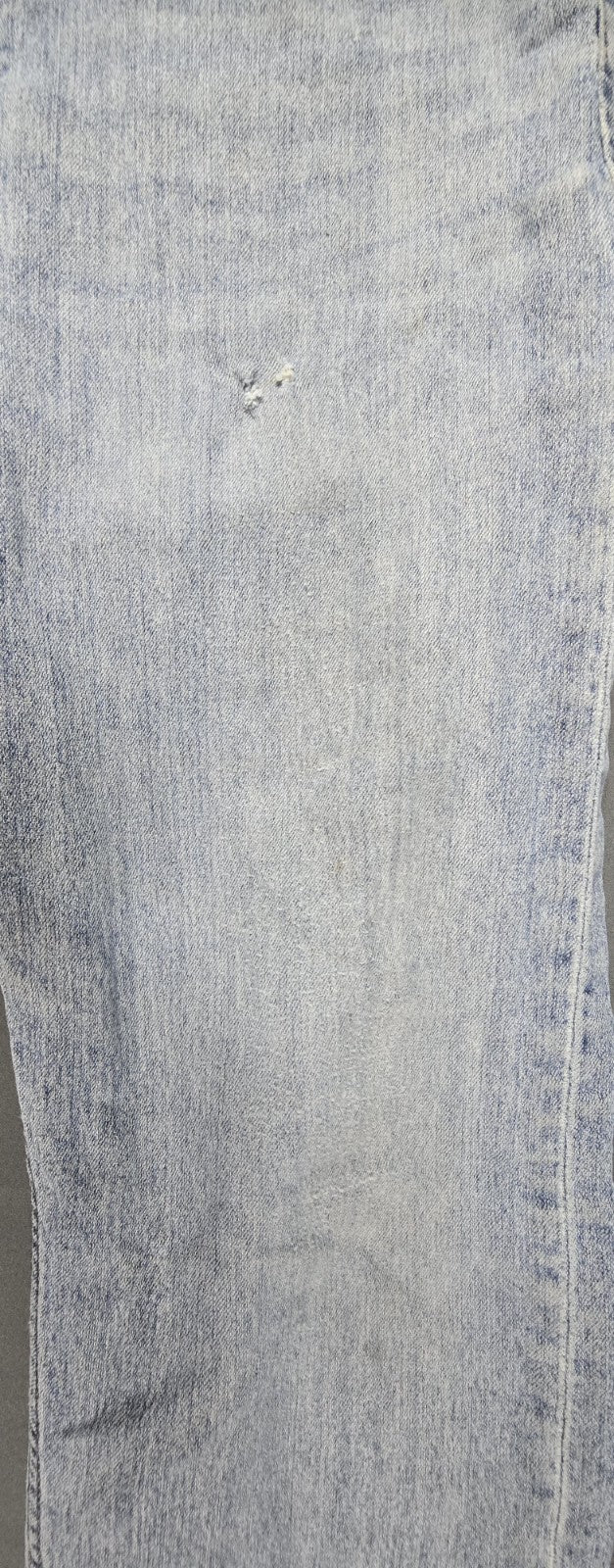 Levis 505 Jeans Mens 34x32 Blue Light Wash Regular Fit Straight Leg Modern