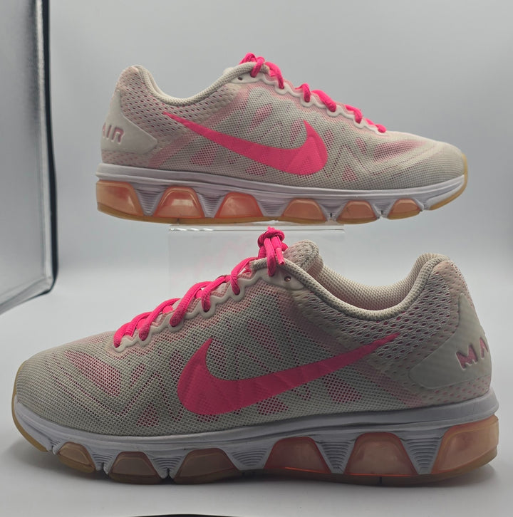 Nike Air Max Tailwind 7 683635-116 Women 9 Running Shoe White Hyper Pink Sneaker