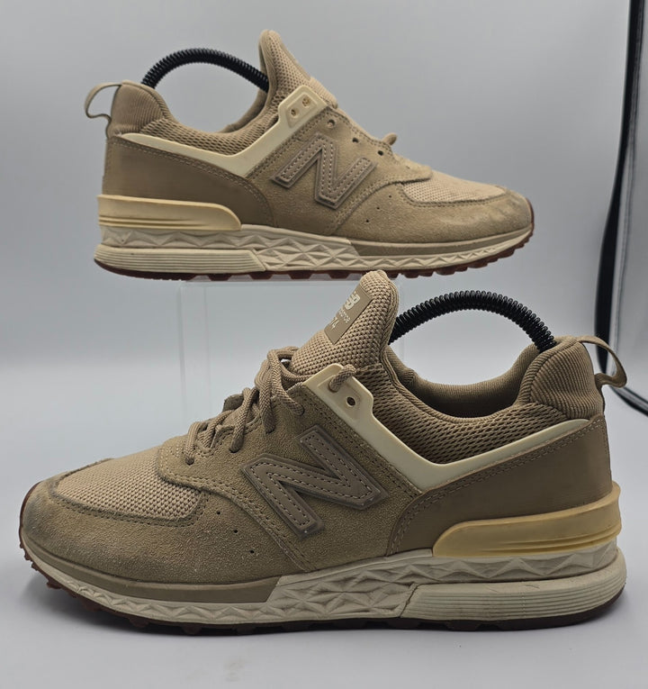 New Balance 574 Sport WS574SFI Womens 7.5 B Athletic Shoes Incense Suede Sneaker