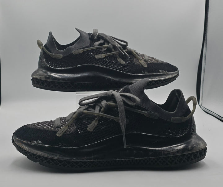 Adidas 4D Fusio H04512 Mens 9 Running Shoes Core Black Carbon Athletic Sneakers