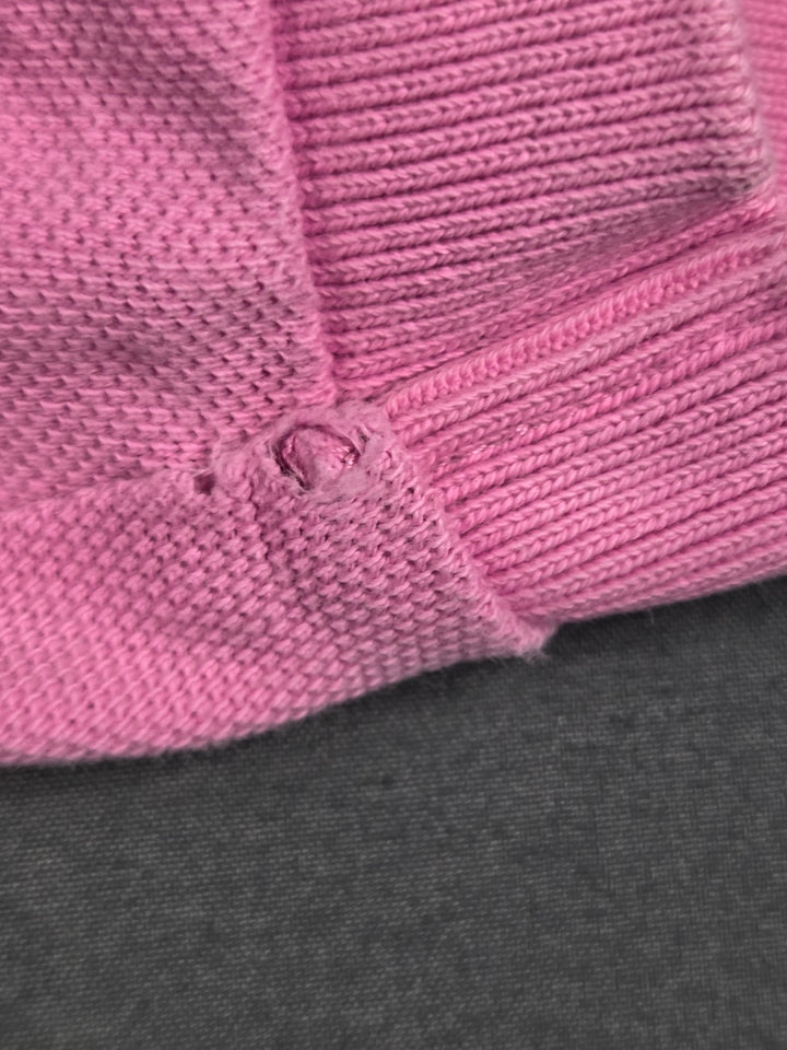 Polo Ralph Lauren Polo Shirt Mens 2XL Pink Pique Cotton High Low Hem Performance