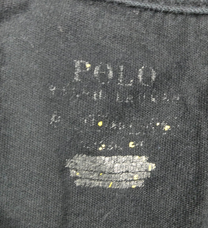 Polo Ralph Lauren TShirt Mens L Black Cotton Pony Logo Everyday Comfort Crewneck