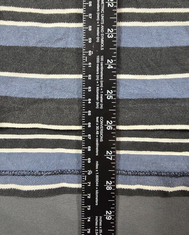 Vintage Polo Ralph Lauren Polo Shirt Mens Large Cotton Striped Side Slits Golf