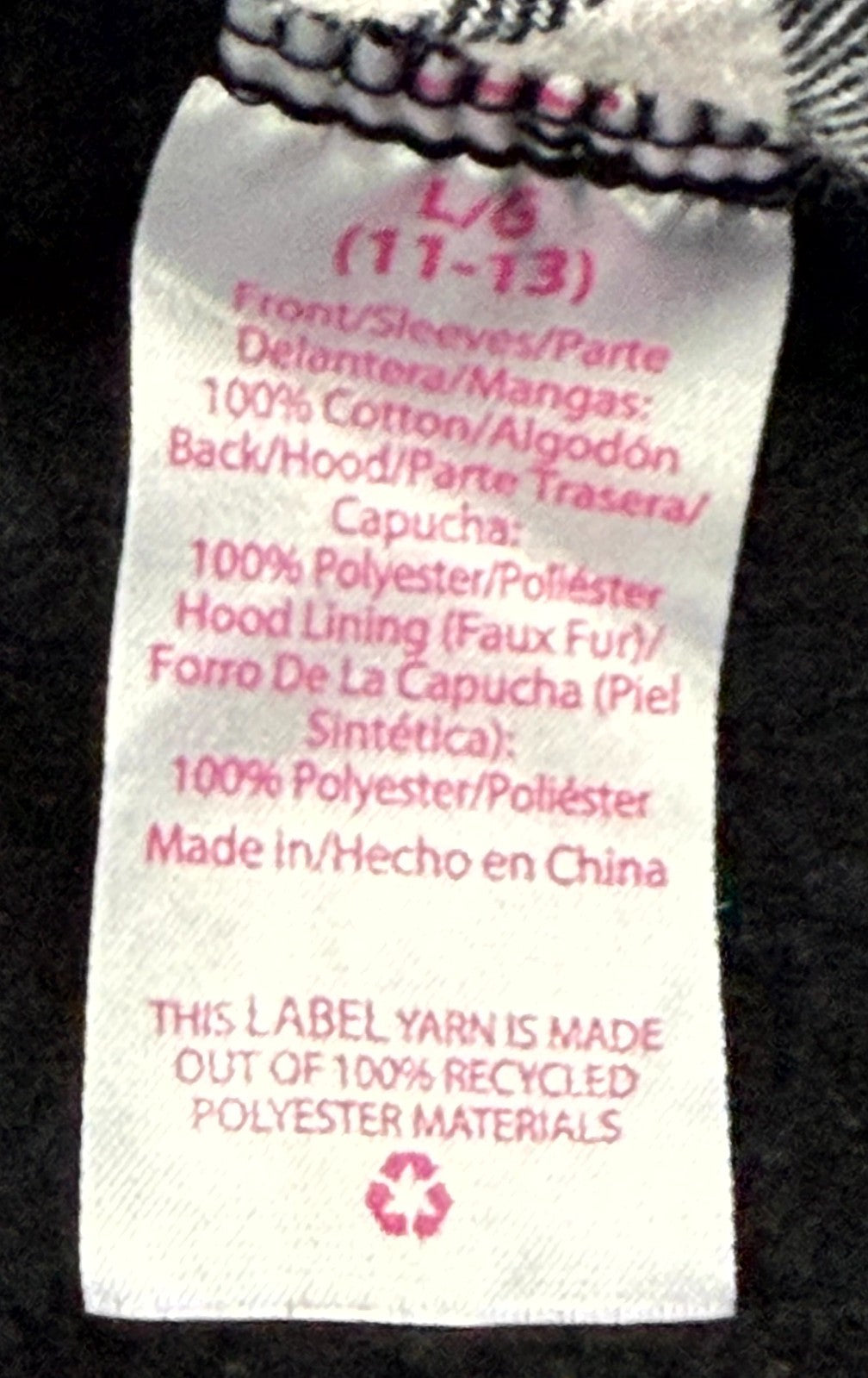 No Boundaries Flannel Shacket Womens L (11–13) Multi Plaid Lined Cotton Hooded