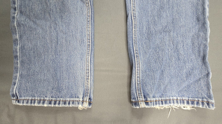 Levis 505 Jeans Mens 34x34 Light Wash Regular Fit Straight Leg Modern