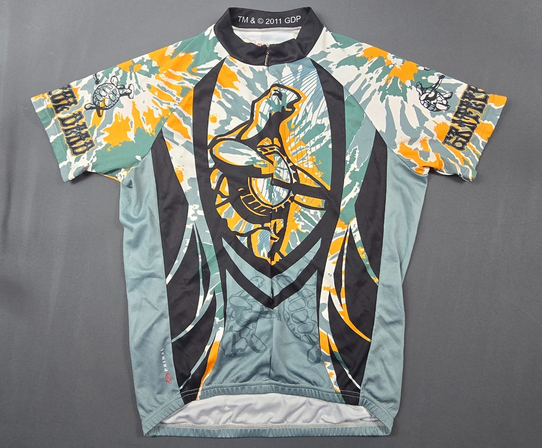 Primal Cycling Jersey Mens Medium Multicolor TM &amp; C 2011 GDP Racing Full Zip