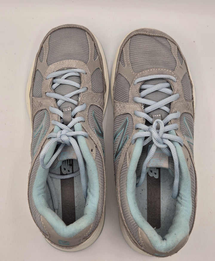 New Balance 877v1 WW877SB Womens 9 B Walking Shoes Silver Athletic Sneakers