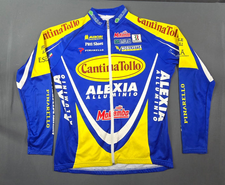 Biemme Cantina Tollo Alexia Alluminio Professional Cycling Jersey Mens 6 Blue