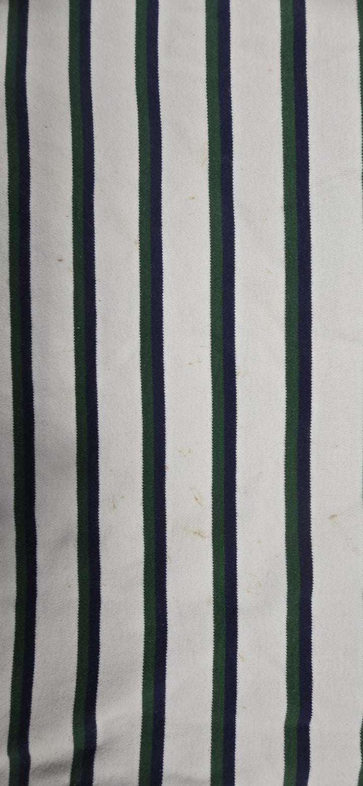 Polo Ralph Lauren Shirt Mens XL Multicolor Stripe Embroidered Logo Short Sleeve