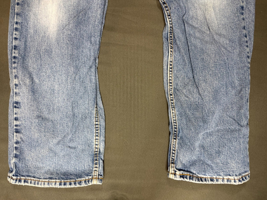 Levis 550 Relaxed Fit Jeans Mens 36x30 Medium Wash Blue Denim 00550-0100