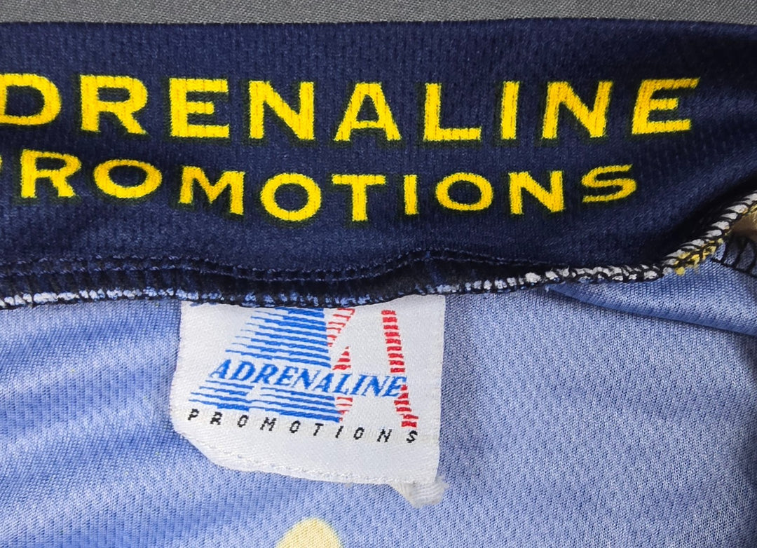 Adrenaline Promotions NCAA West Virginia Mountaineers Cycling Jersey Mens M Blue