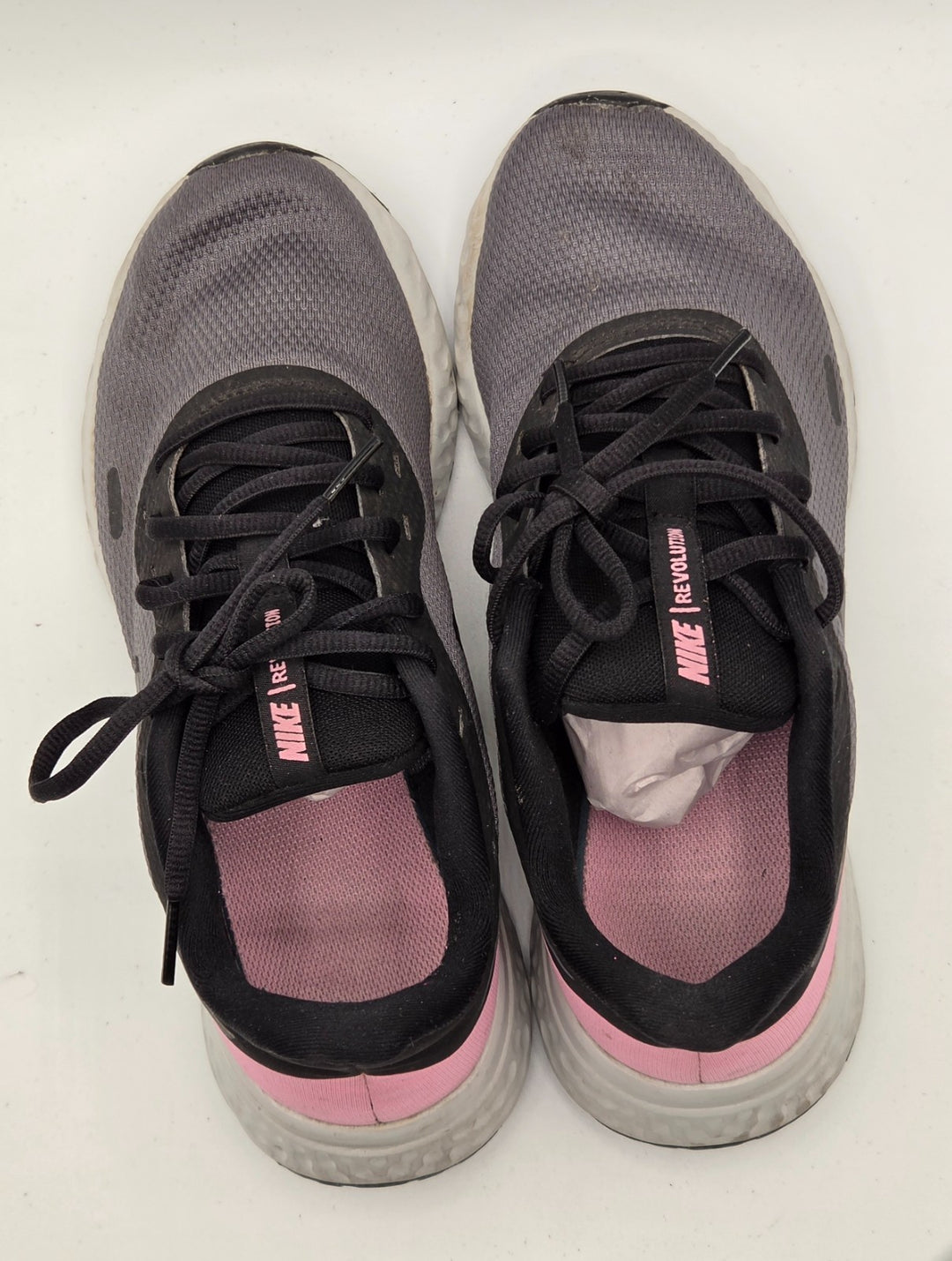 Nike Revolution 5 BQ3207-004 Womens 8.5 Running Shoes Black Psychic Pink Sneaker