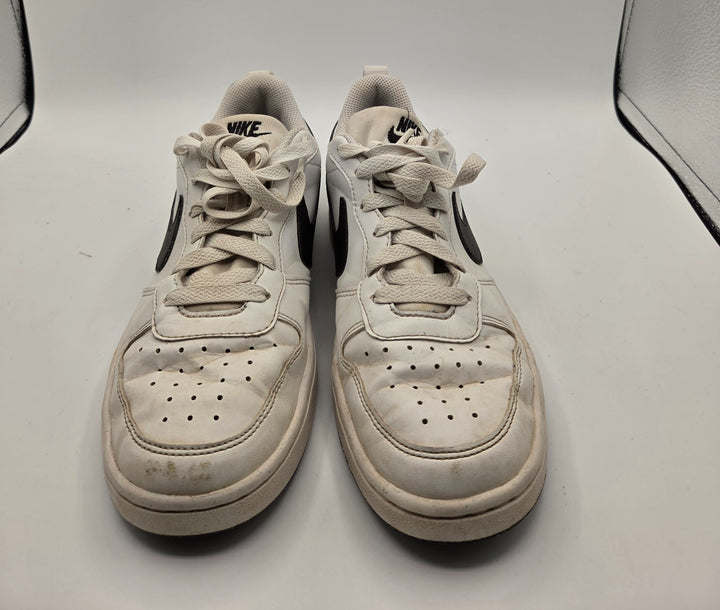Nike Court Borough Low Recraft DV5456-104 Youth 5 Shoes White Black Sneakers