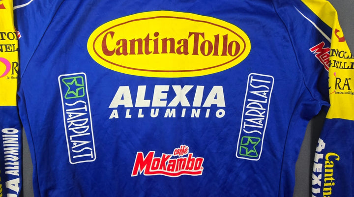 Biemme Cantina Tollo Alexia Alluminio Professional Cycling Jersey Mens 6 Blue