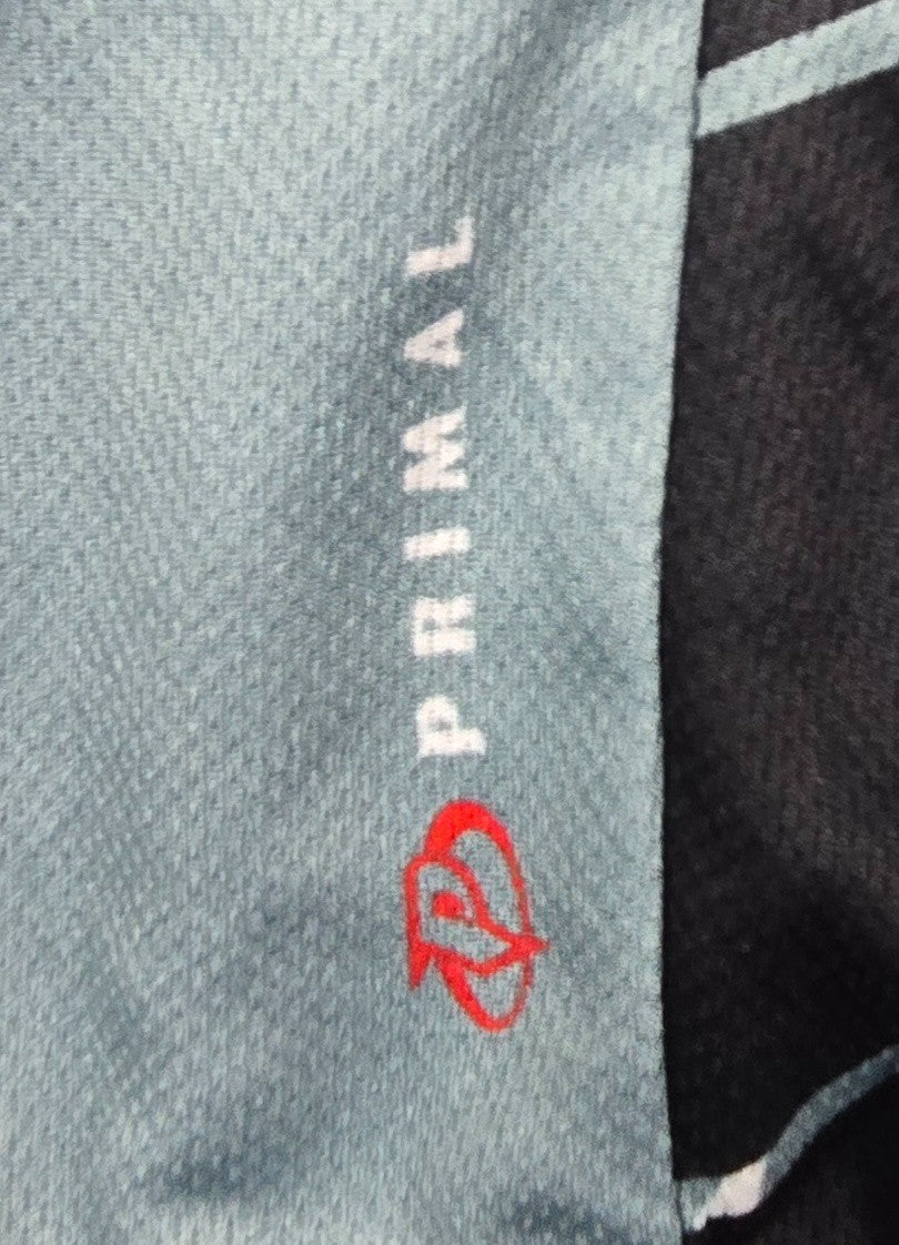 Primal Cycling Jersey Mens Medium Multicolor TM &amp; C 2011 GDP Racing Full Zip