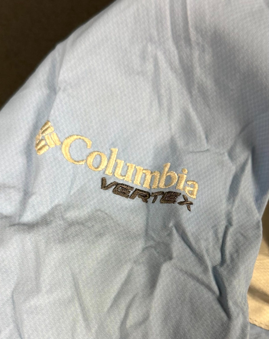 Columbia Vertex Jacket Womens Small Blue Long Sleeve Interchange Waterproof