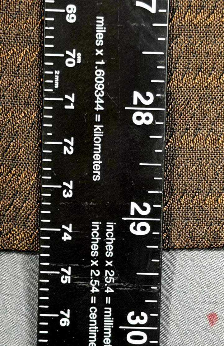 Diamond By Weidenmann Blazer Jacket Mens Brown Lined Double Breasted Peak Lapel 