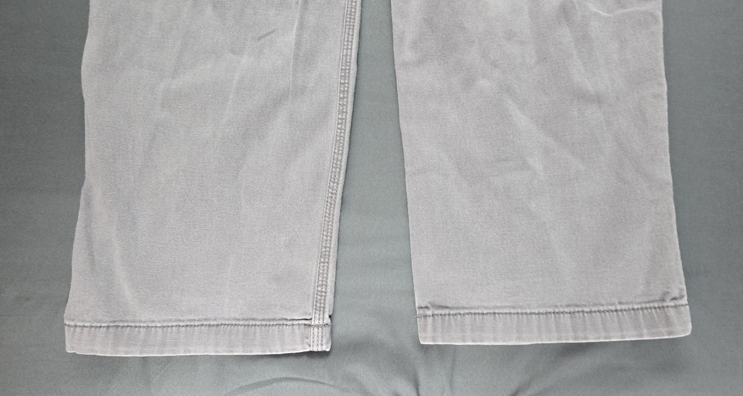 Carhartt Pants Mens 42x32 Grey Relaxed Fit Straight Leg Carpenter Workwear