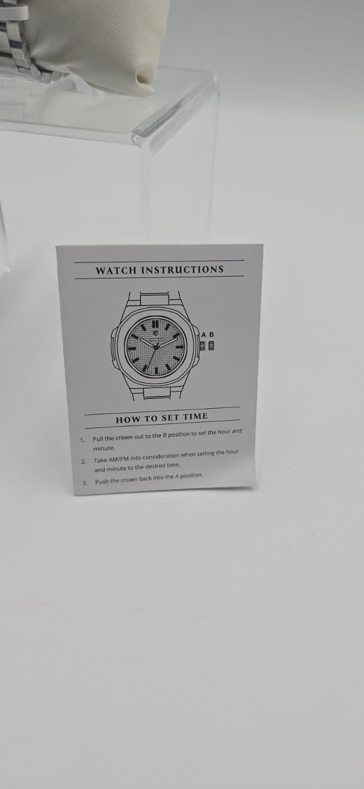 Montres Prestige x invicta 42mm Analog Silver StainlessSteel Bracelet Watch Blue