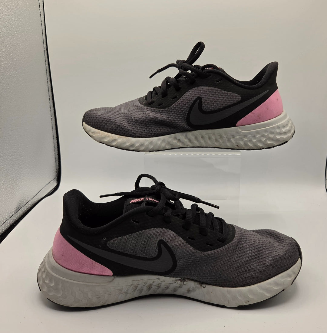 Nike Revolution 5 BQ3207-004 Womens 8.5 Running Shoes Black Psychic Pink Sneaker
