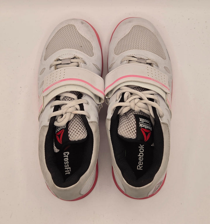 Reebok CrossFit Lifter 2.0 M43663 Womens 6 Weightlifting Shoes White Sneakers
