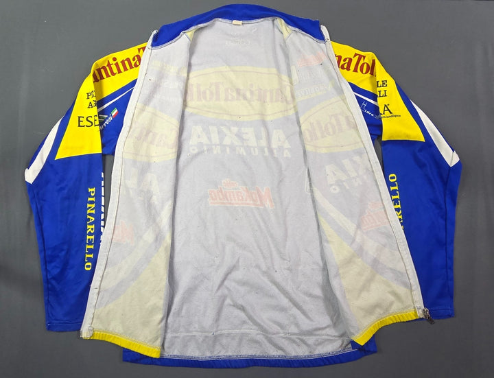 Biemme Cantina Tollo Alexia Alluminio Professional Cycling Jersey Mens 6 Blue