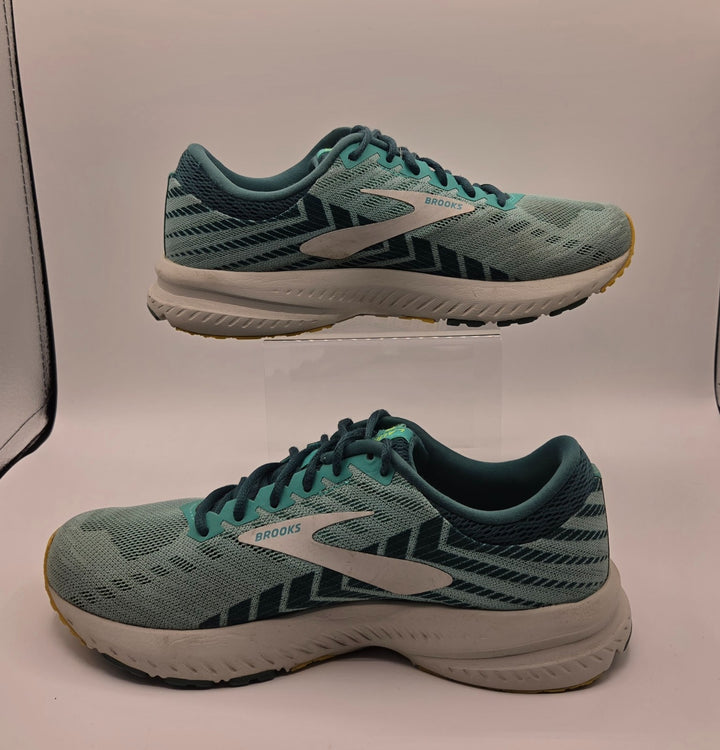 Brooks Launch 6 1202851B365 Womens US 7.5 B Running Shoes Latigo Pacific Sneaker