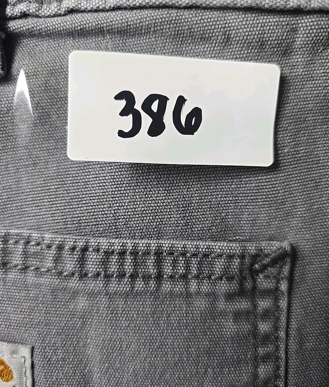 Carhartt Pants Mens 42x32 Grey Relaxed Fit Straight Leg Carpenter Workwear