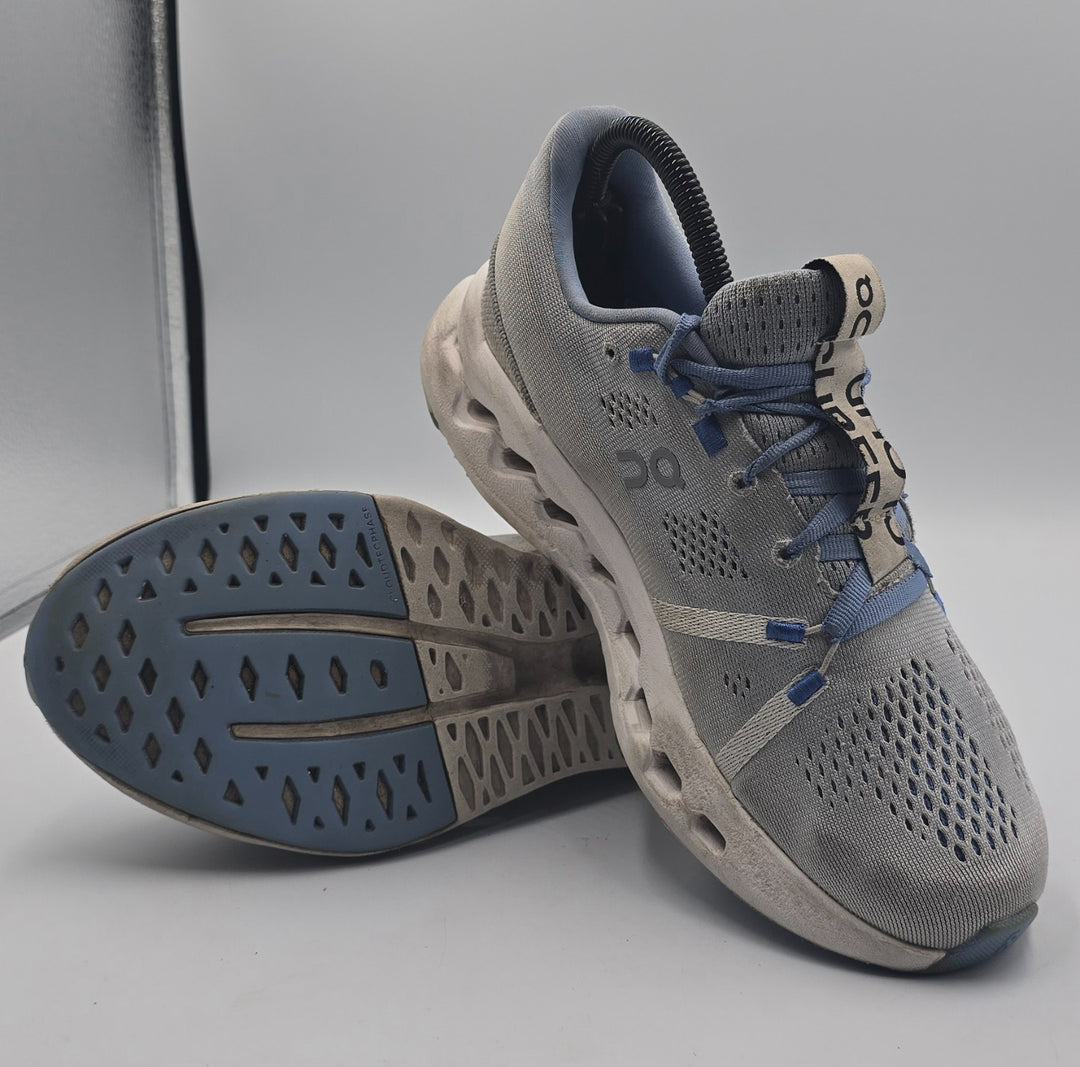 On Cloudsurfer 3WD10441203 Women 7.5 Running Shoes Heather Mesh Athletic Sneaker