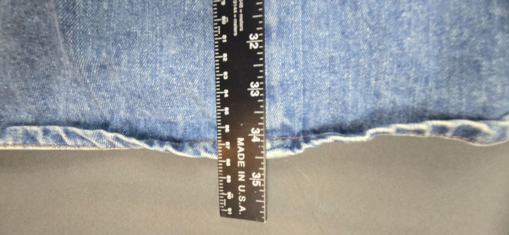 Vintage Carolina Bay A Line Skirt Womens Large Blue Denim Western High Waisted