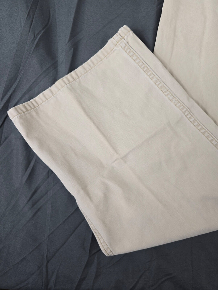Old Navy Pants Mens 33x32 Beige Utility Cargo Pocket Straight Leg Workwear
