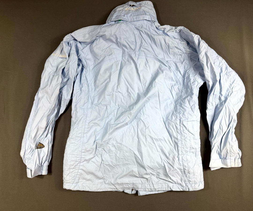 Columbia Vertex Jacket Womens Medium Blue Interchange Waterproof Breathable