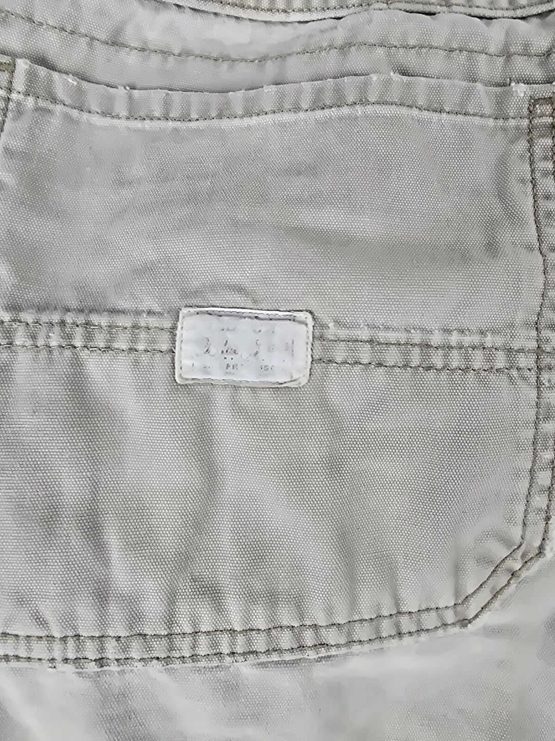 Old Navy Pants Mens 33x32 Beige Utility Cargo Pocket Straight Leg Workwear