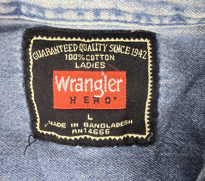 Wrangler Hero City Coach Denim Shirt Men&