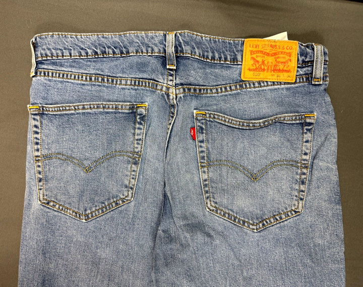 Levis 550 Relaxed Fit Jeans Mens 36x30 Medium Wash Blue Denim 00550-0100