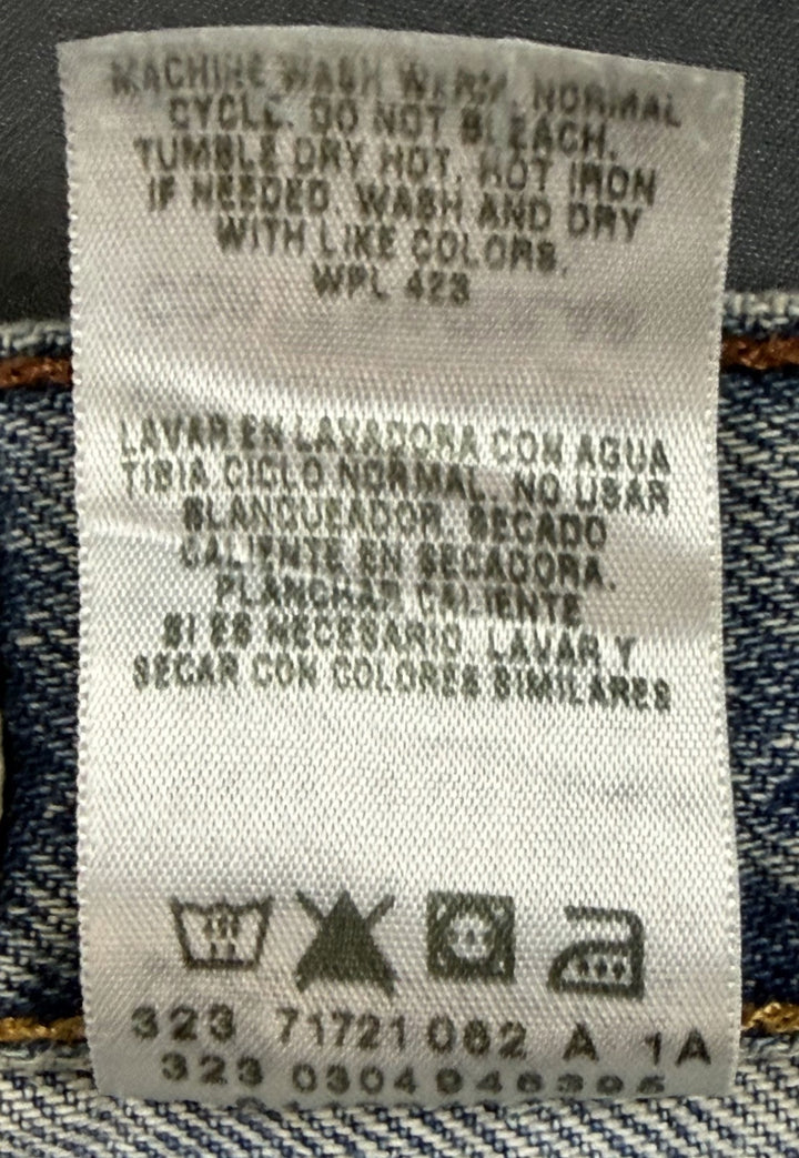 Signature by Levi Strauss &amp; Co Jeans Mens 38x34 Blue Denim Regular Fit Straight