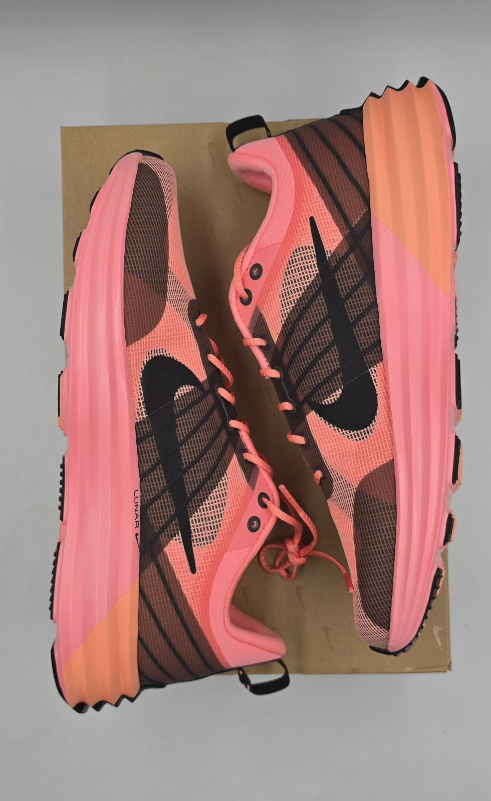 Nike Lunar Roam Premium Mens 12 Pink Gaze Black Crimson Bliss HF4314 699
