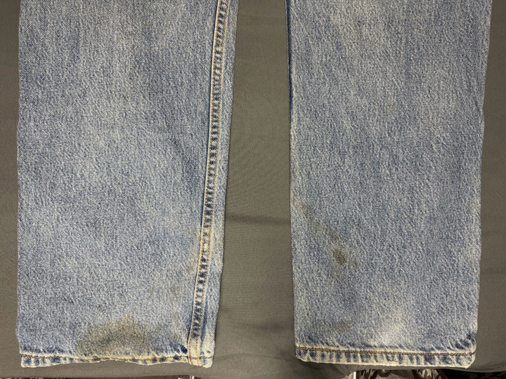 Signature by Levi Strauss &amp; Co Jeans Mens 38x34 Blue Denim Regular Fit Straight