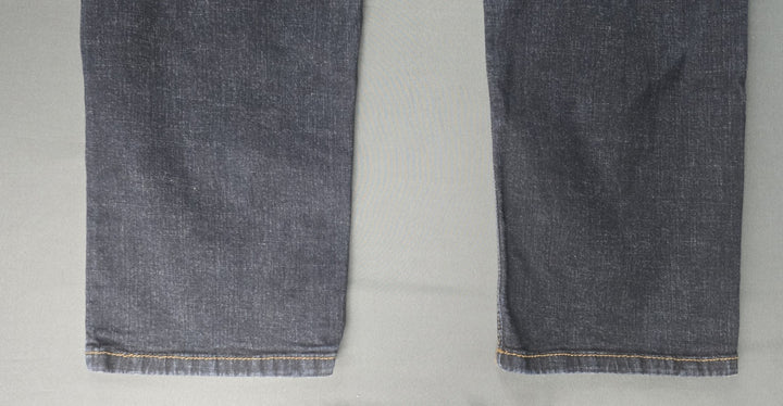 Uban Star Jean Mens 38x30 Blue Dark Wash Straight Leg Relaxed Fit