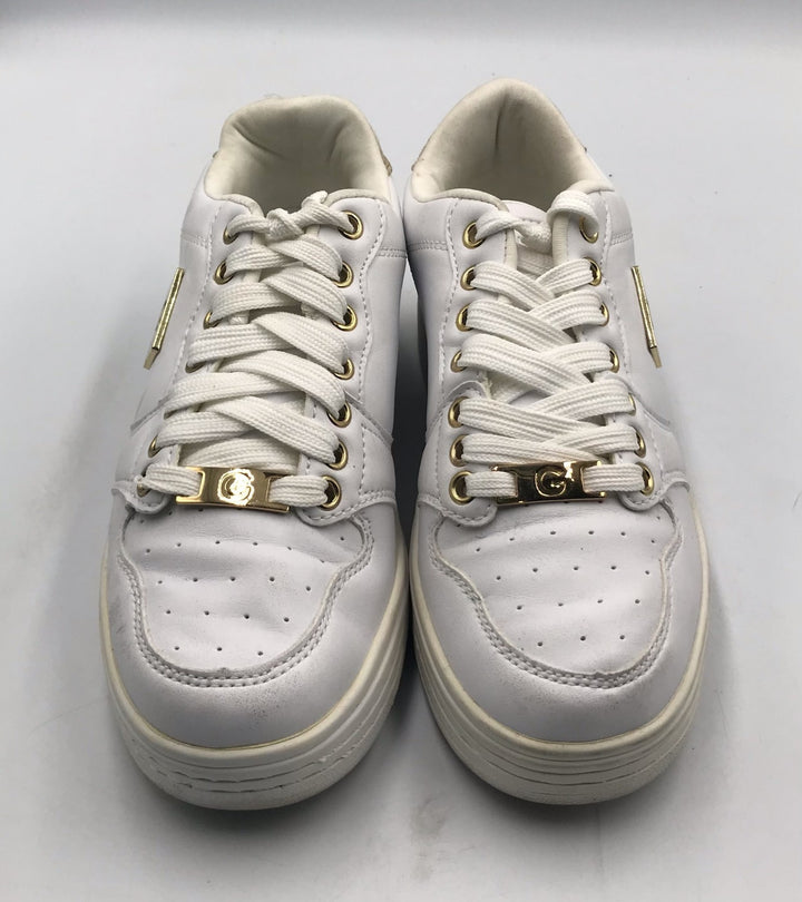 G By Guess Los Angeles Rigster GGRIGSTERS Women 6 M Platform Shoes White Sneaker