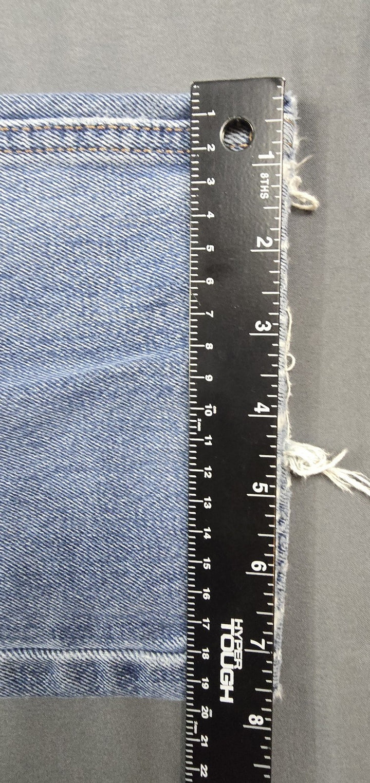 Levis 505 Jeans Mens 34x34 Light Wash Regular Fit Straight Leg Modern