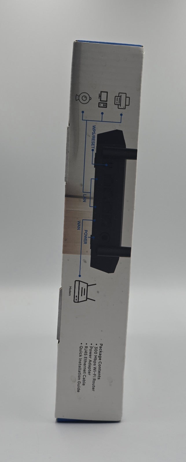 Obit T1 Pro N300 Wireless WiFi Router – Dual Antenna (Open Box)
