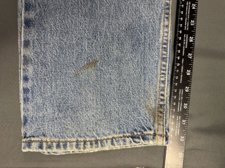 Signature by Levi Strauss &amp; Co Jeans Mens 38x34 Blue Denim Regular Fit Straight