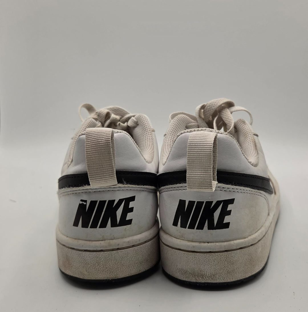 Nike Court Borough Low Recraft DV5456-104 Youth 5 Shoes White Black Sneakers