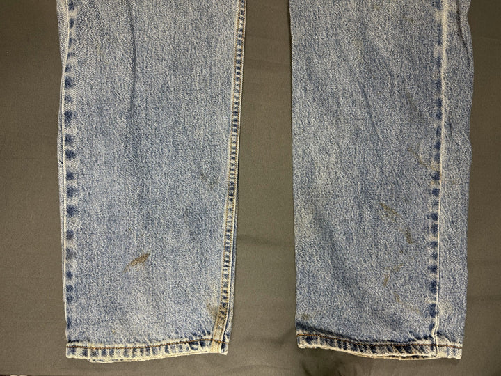 Signature by Levi Strauss &amp; Co Jeans Mens 38x34 Blue Denim Regular Fit Straight